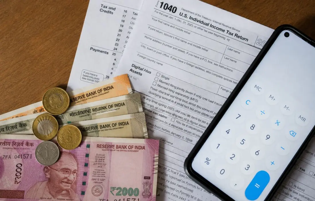Dynamics Monk illustration of hidden Dynamics 365 integration costs, financial inefficiencies, tax documents, calculator and business expense management.